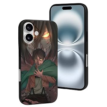 Amazon.co.jp: IPhone16 ケース 進撃の巨人 エレン・イェーガー